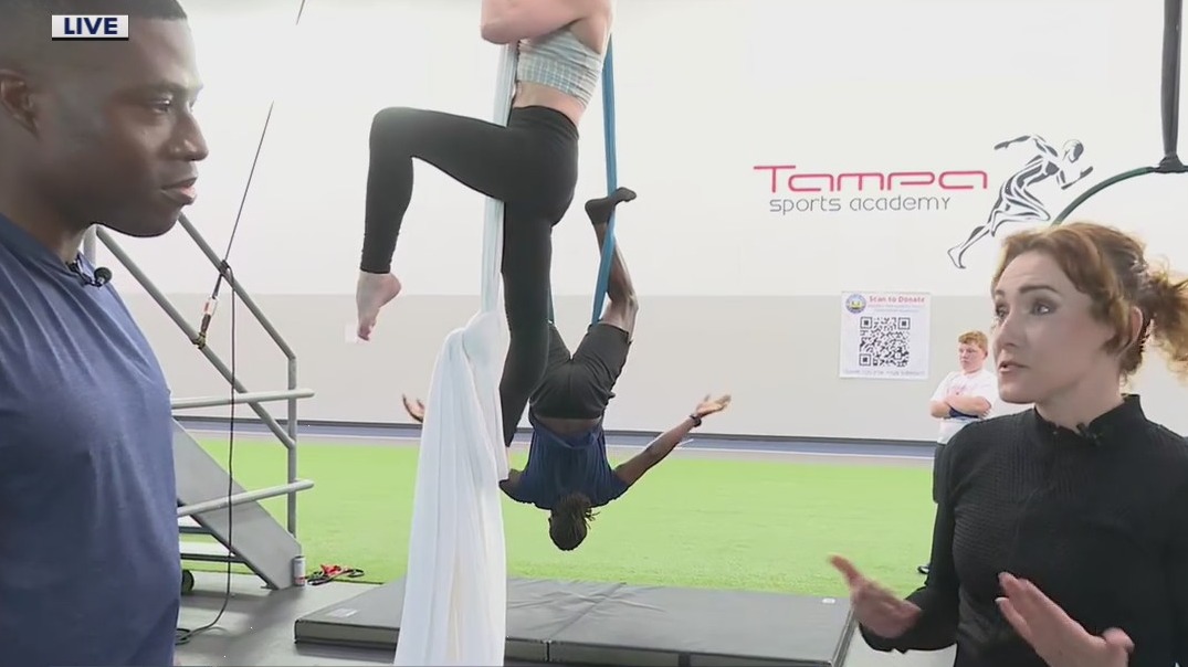 High-flying workouts at Tampa Sports Academy